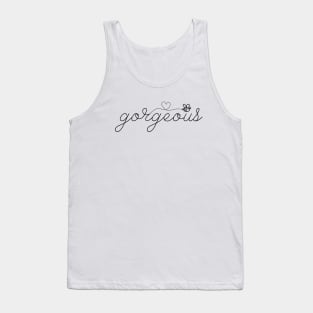 Gorgeous baby girl woman lady mama teacher Tank Top